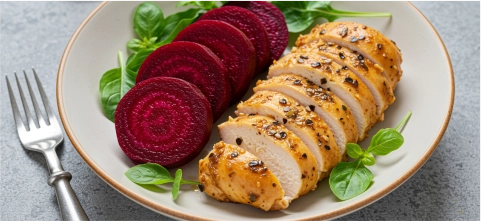 Beetroot Salad Chicken Tiffin Etobicoke