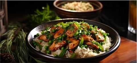 Chicken Stir Fried Rice Toronto